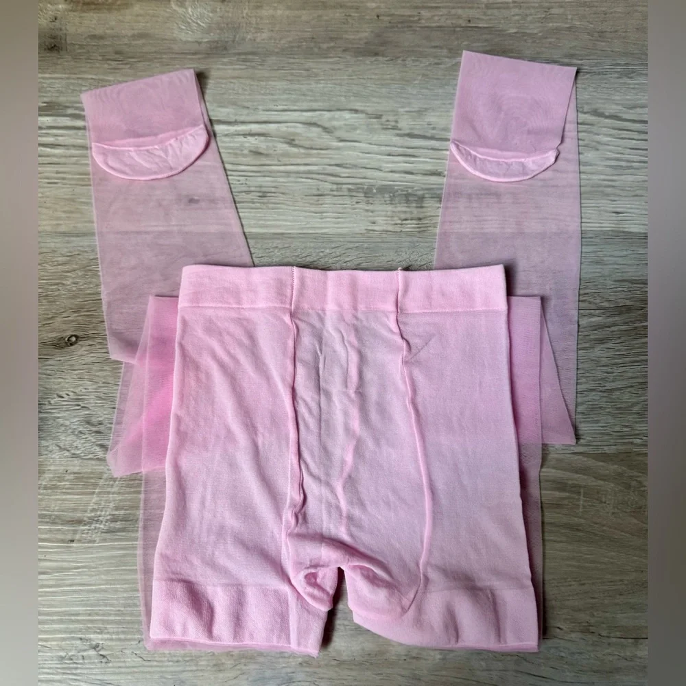Women's elastic tights, pink. Size S. NWT.